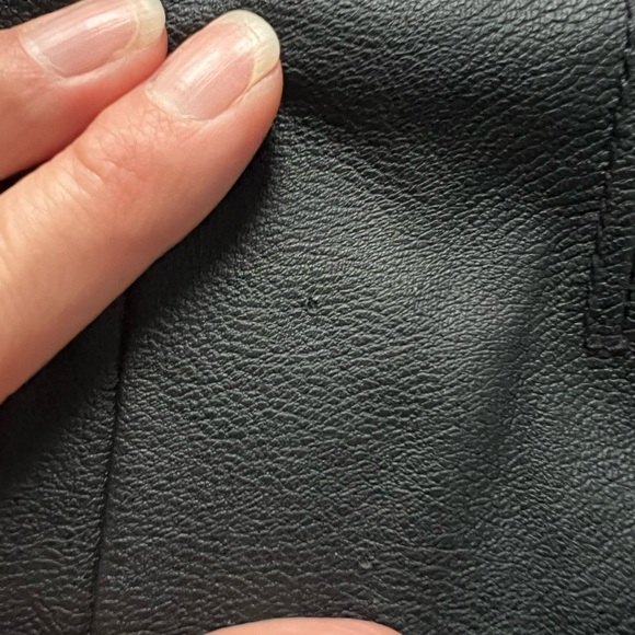 Rebecca Taylor vegan leather skinny ankle pants. Size 0 - Picture 9 of 9